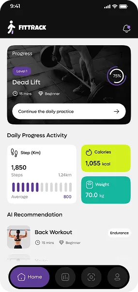 fitness mobile app development company