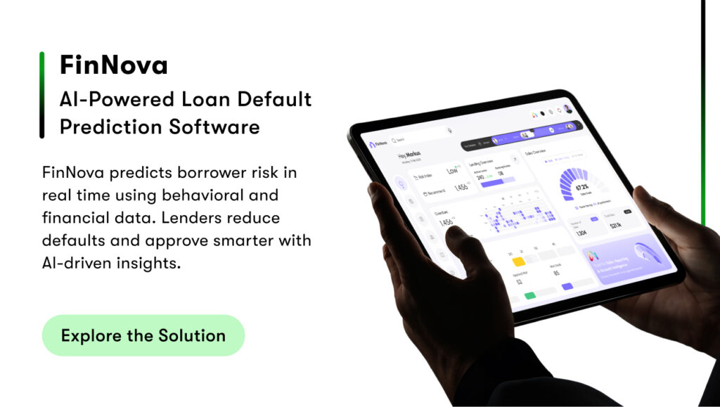 loan default prediction software finnova