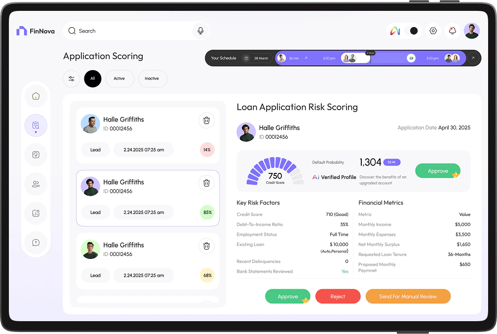 bank loan default prediction software