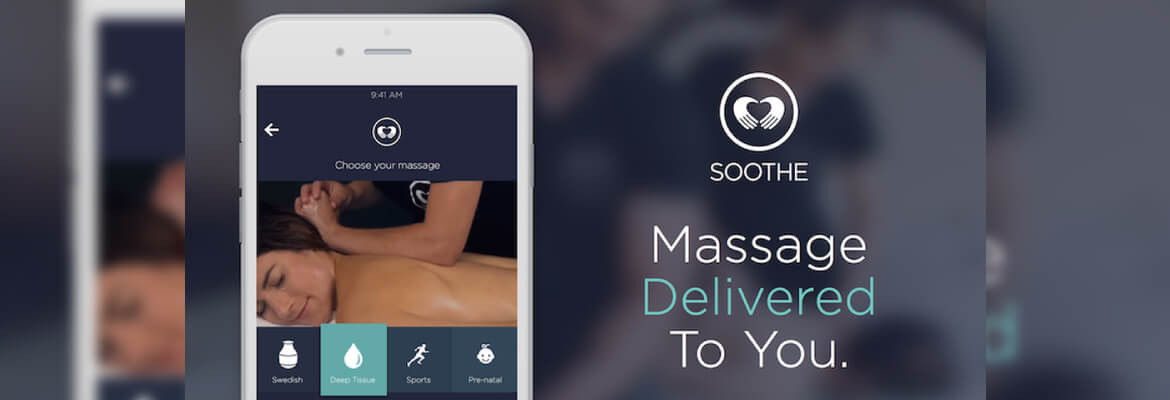 make a massage app like Soothe