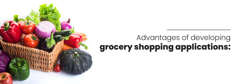 developing grocery shopping applications