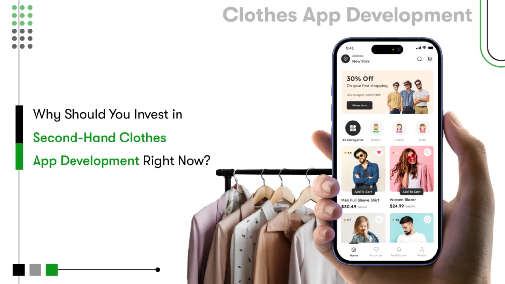 second hand clothes app development