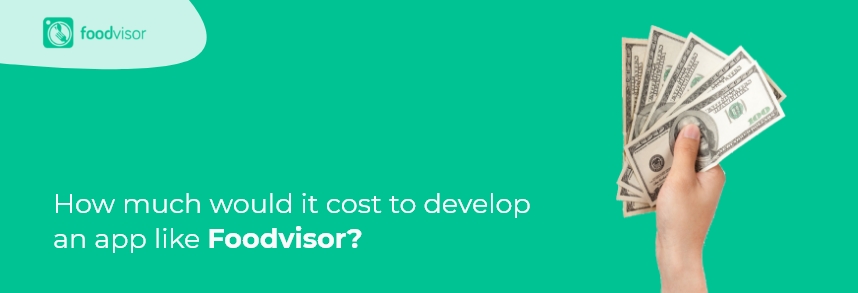 cost to develop an app like foodviser