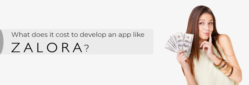 cost to develop an app like zalora