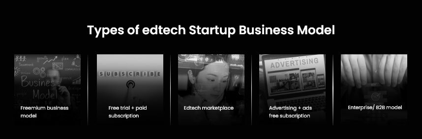 Types of edtech startup business model- which one to choose? 