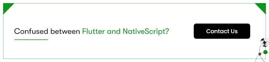 flutter vs nativescript comparison