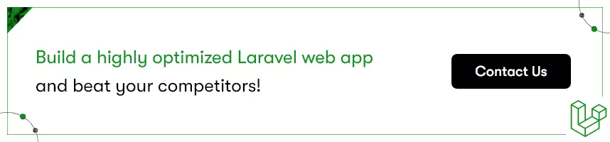 laravel web app optimization