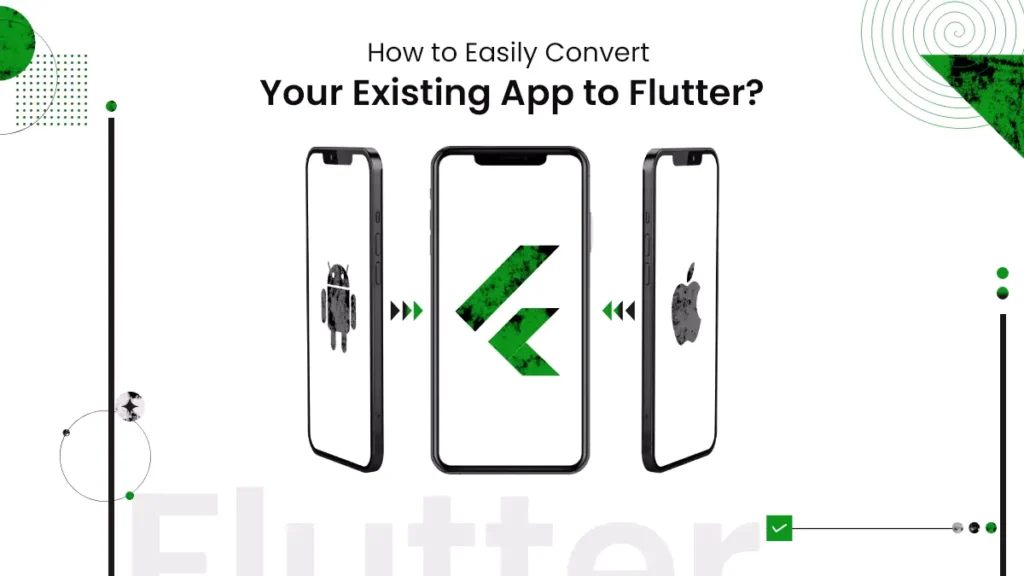 convert existing app to flutter