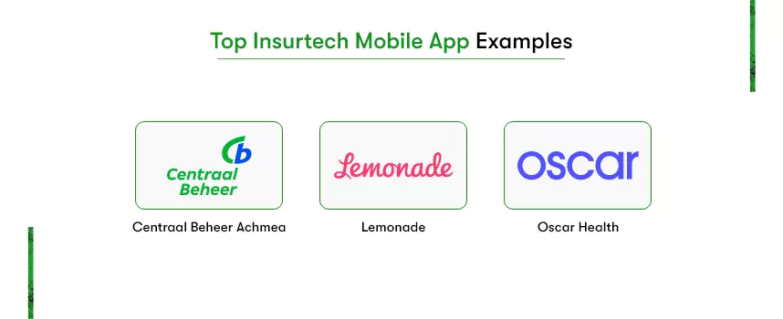 top insurtech mobile apps