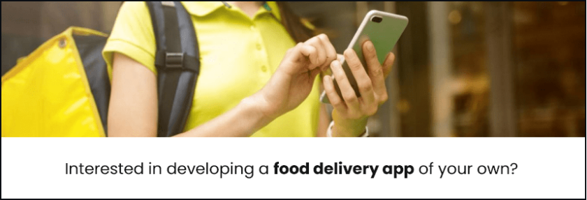 Interested in developing a food delivery app