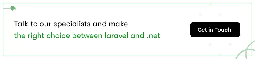 Laravel vs  asp.net