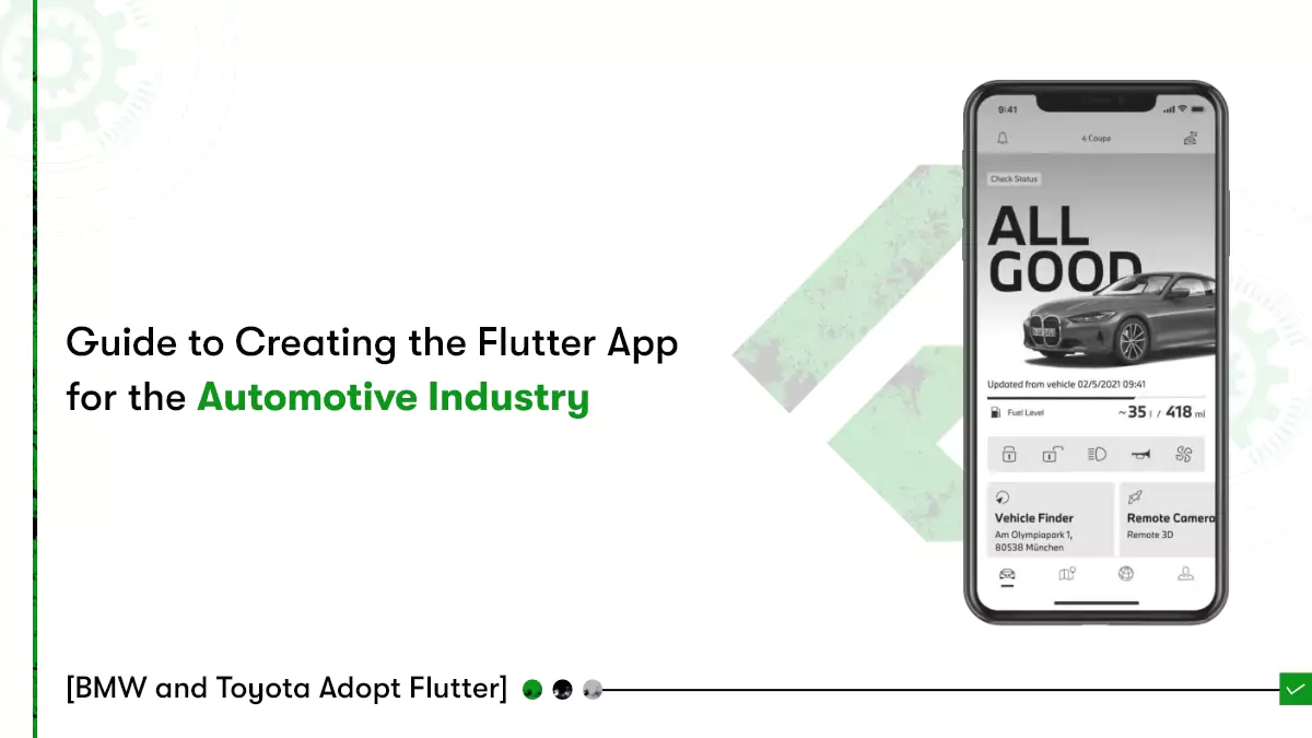 flutter apps for automotive industry