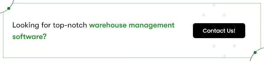 The image says - 'looking for top-notch warehouse management software?'. Clicking on this image will take you to our contact us page.