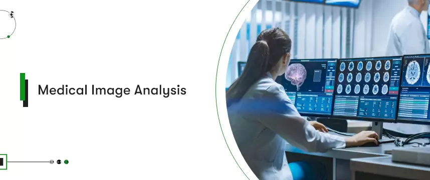 Title image for the medical image analysis section in AI based technologies.