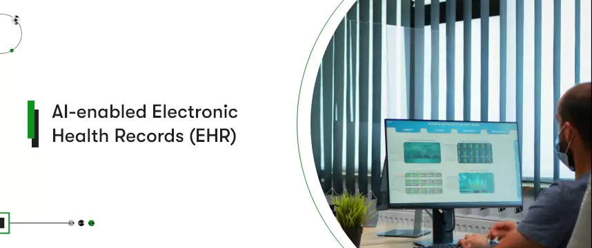 Title image for the electronic health records(ehr) section in AI based technologies.