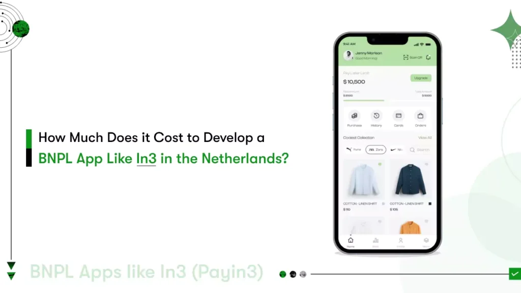 cost to develop a BNPL app like In3