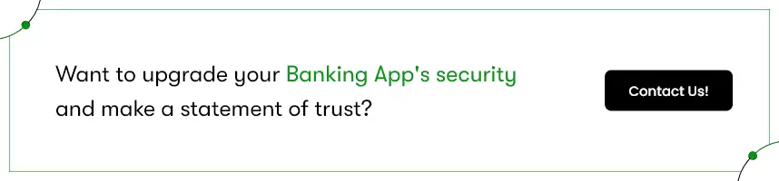 secure a mobile banking app