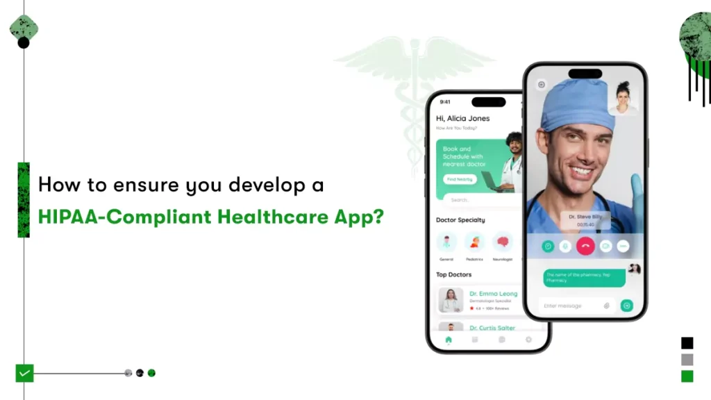 HIPAA compliant healthcare app