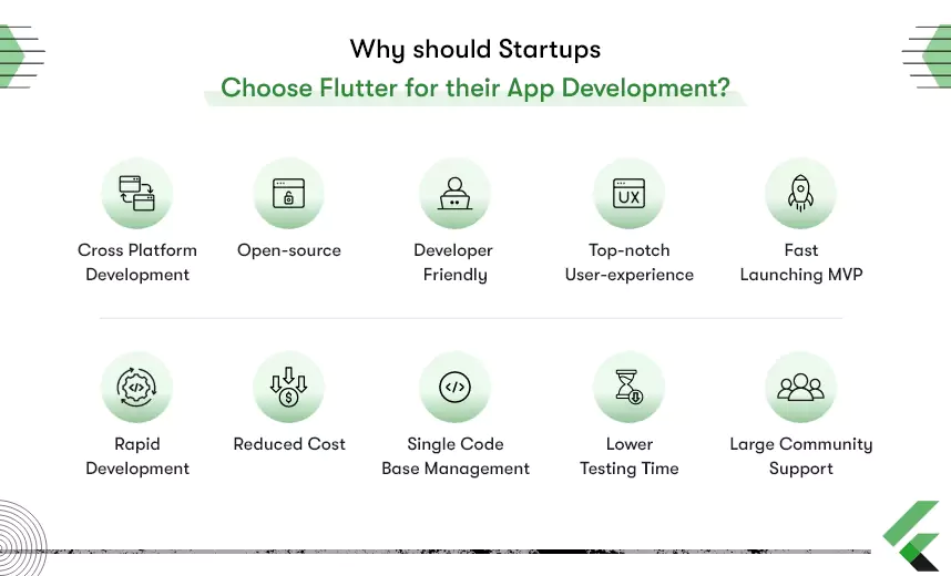 why startups choose flutter