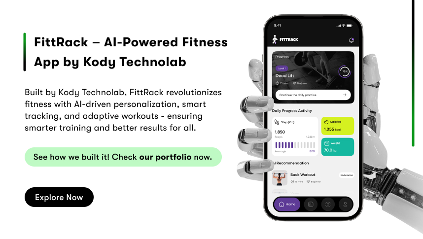 fittrack an ai workout app solution