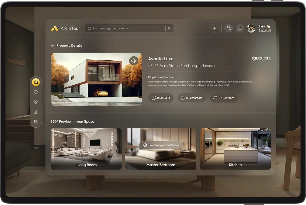 visionos real estate case study