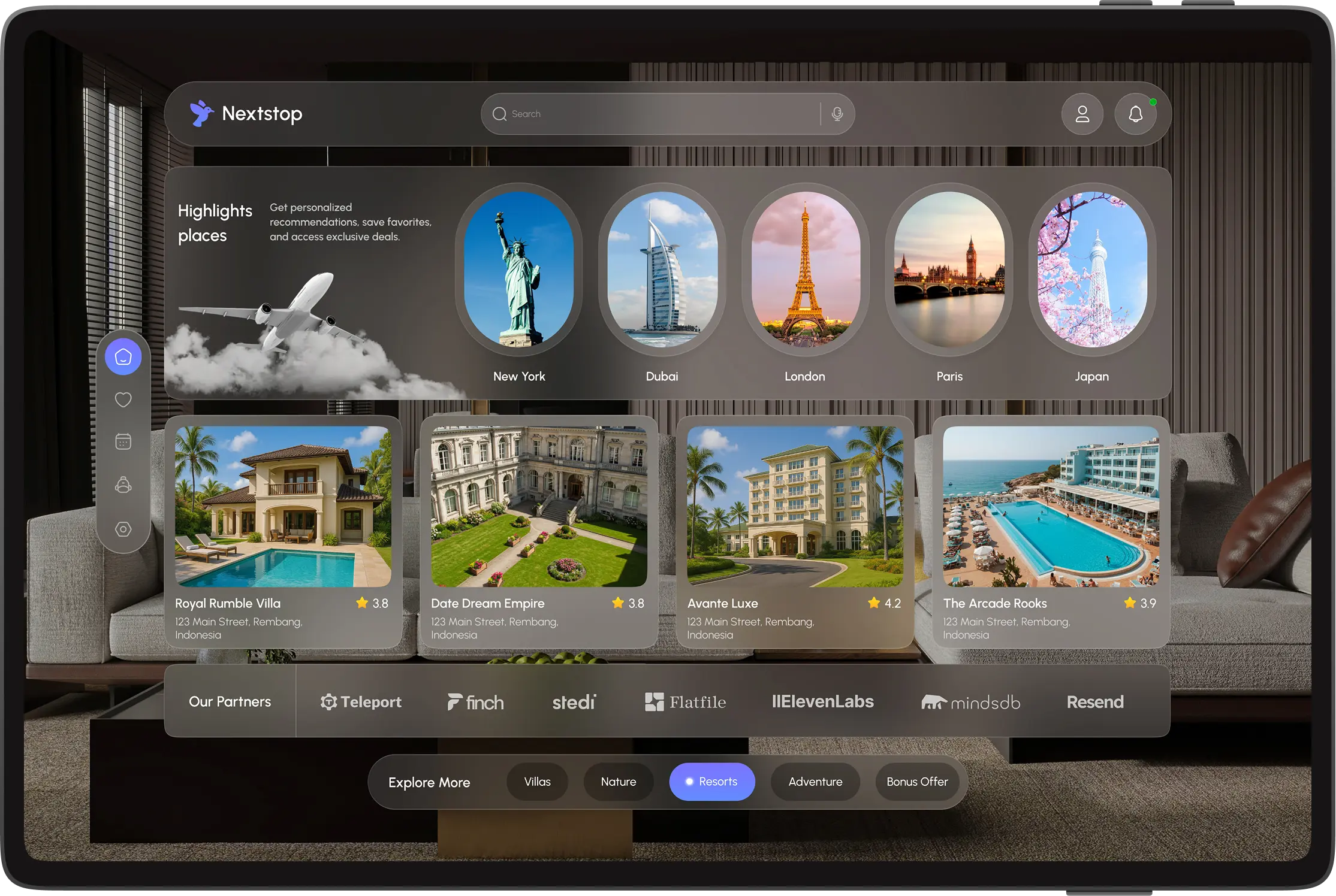 build apple vision pro travel app solution