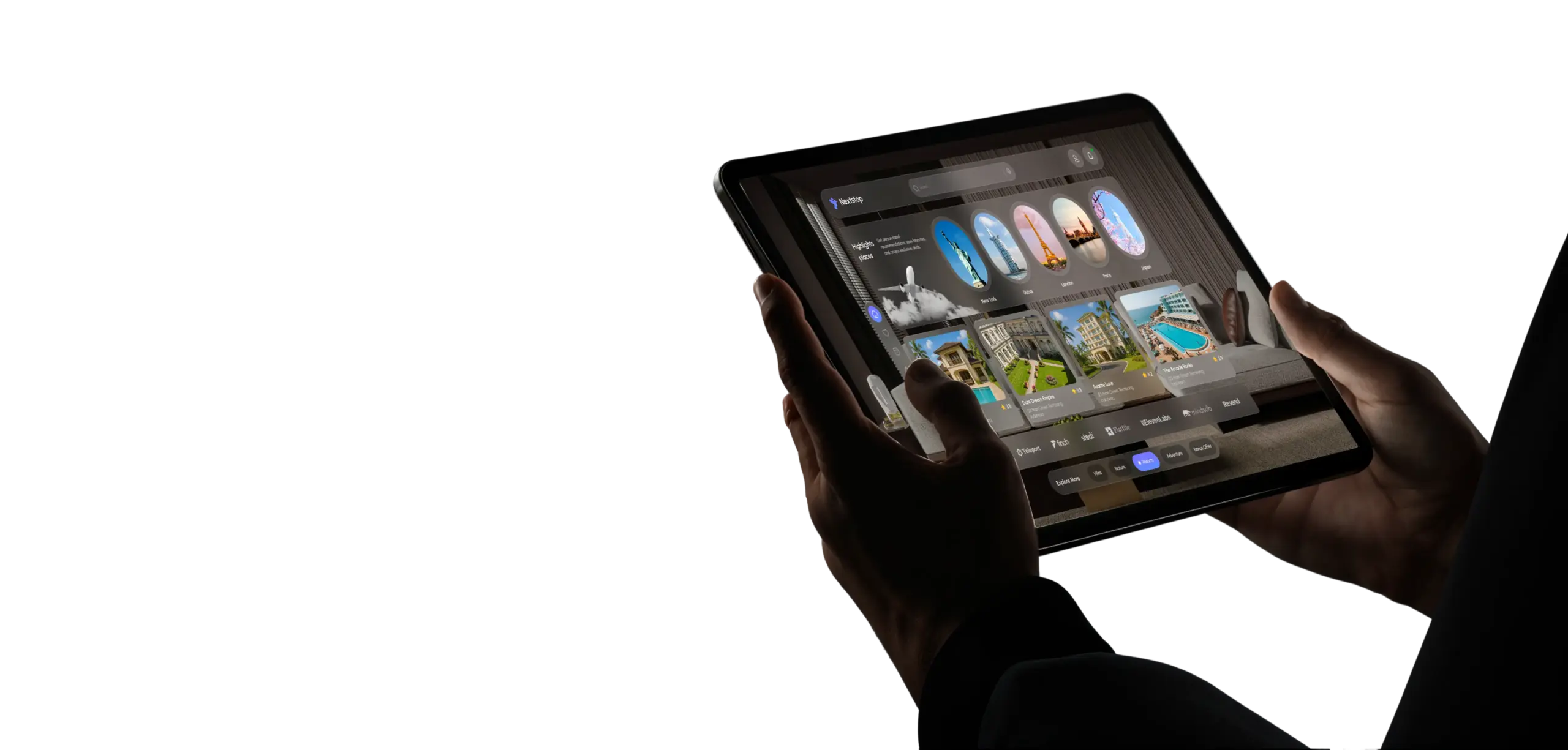 case study for vision pro travel app solution