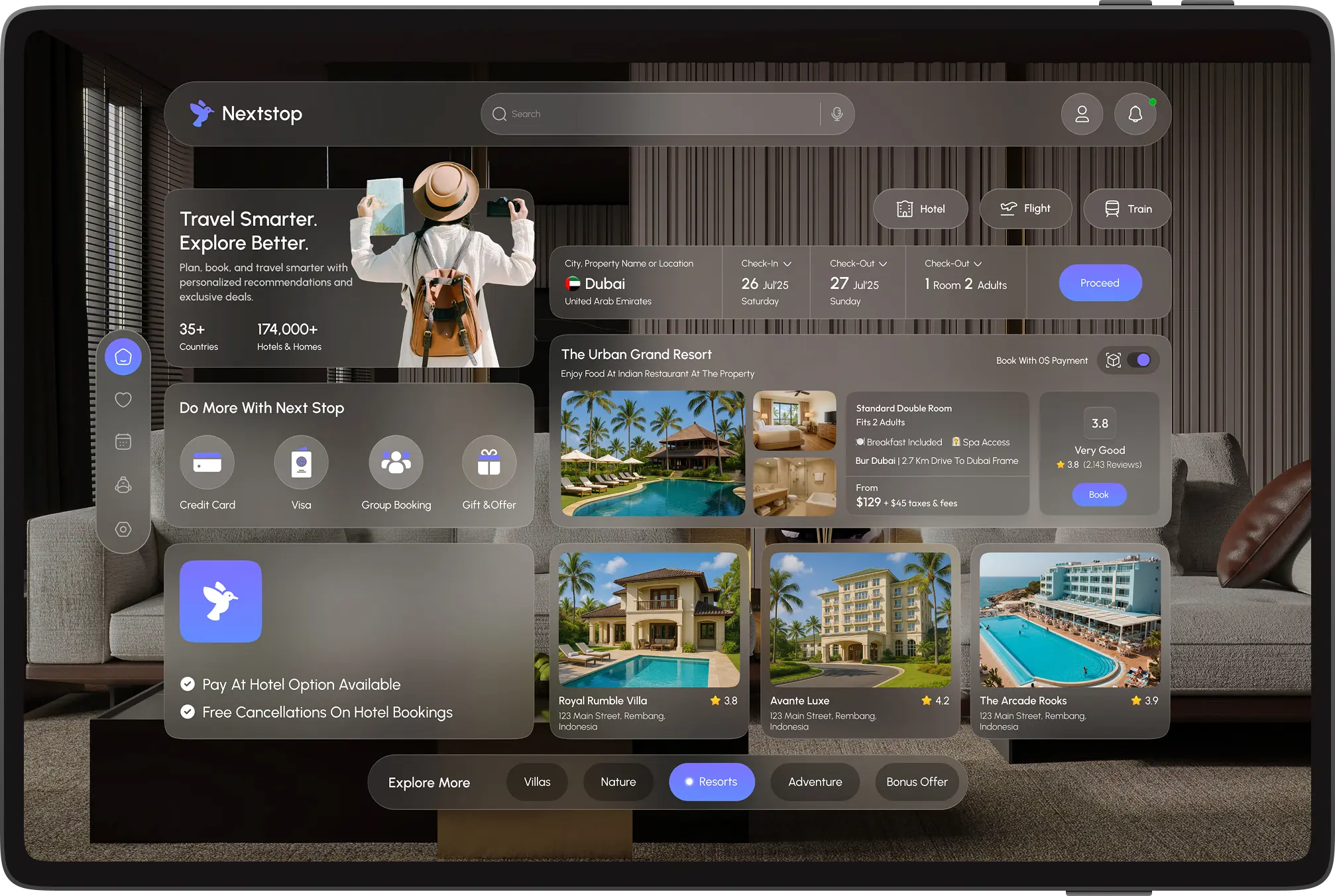 how we built a travel app using visionos