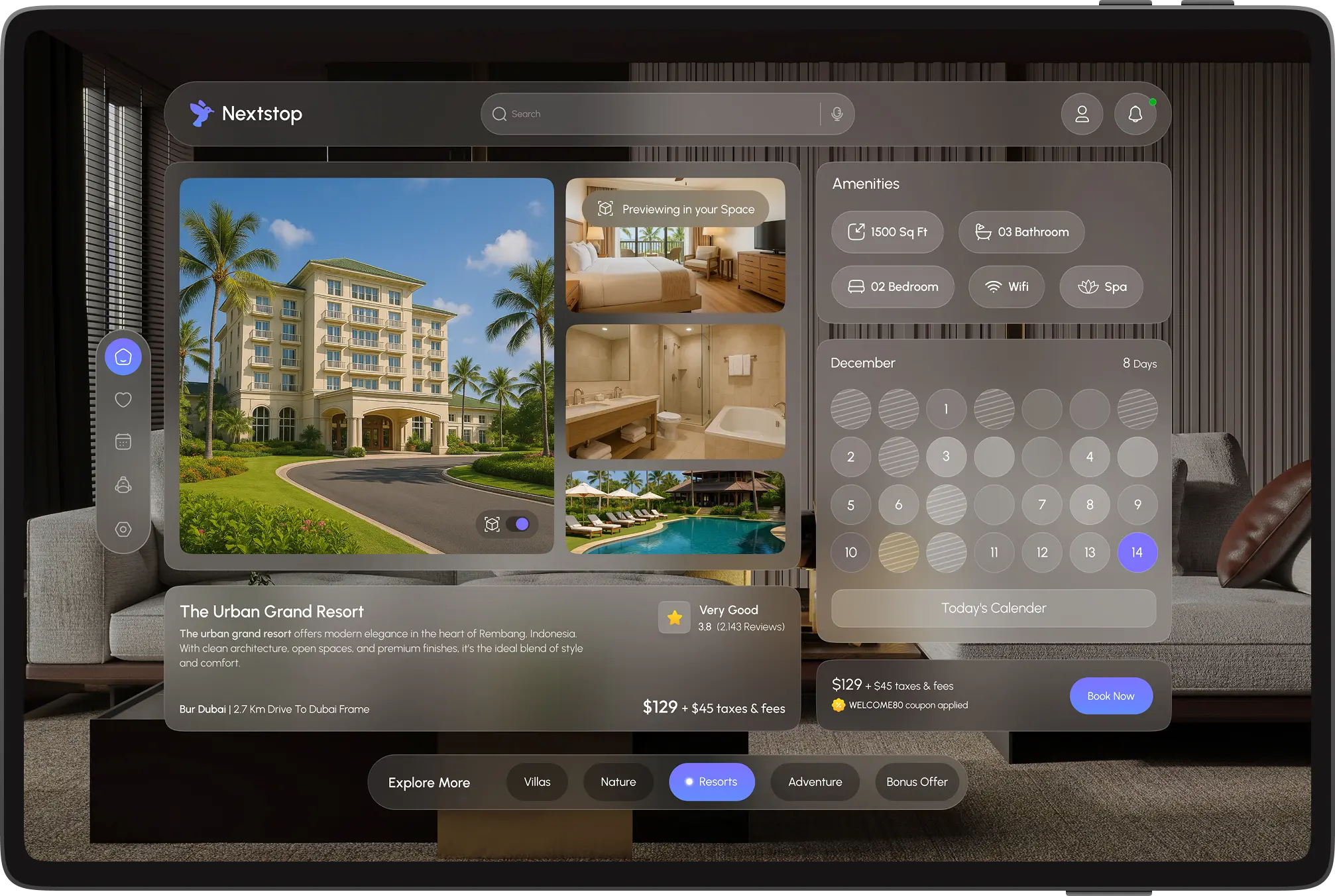 vision pro travel app case study