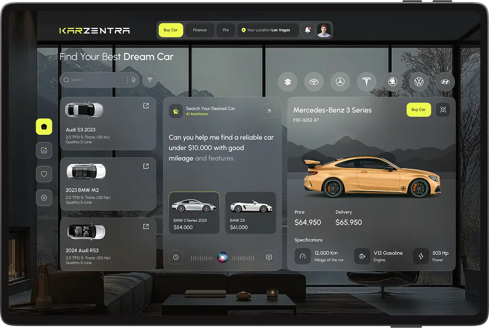 apple vision pro for automotive app