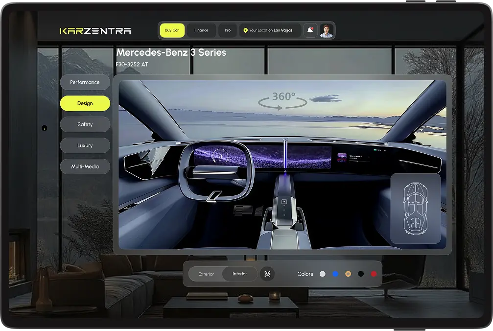 automotive use cases for vision pro