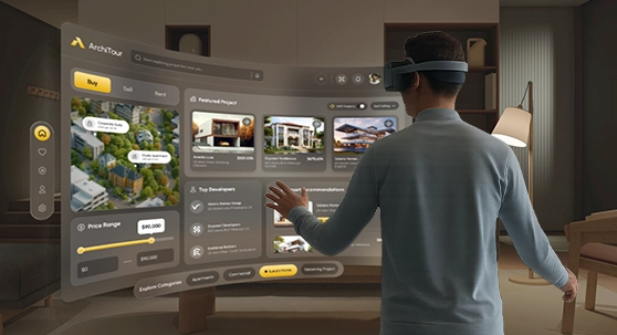 Vision Pro Real Estate App Solution