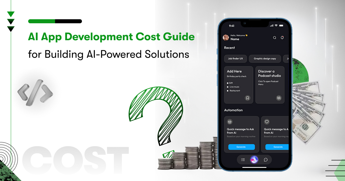 How Much Does AI App Development Cost? | Complete Guide