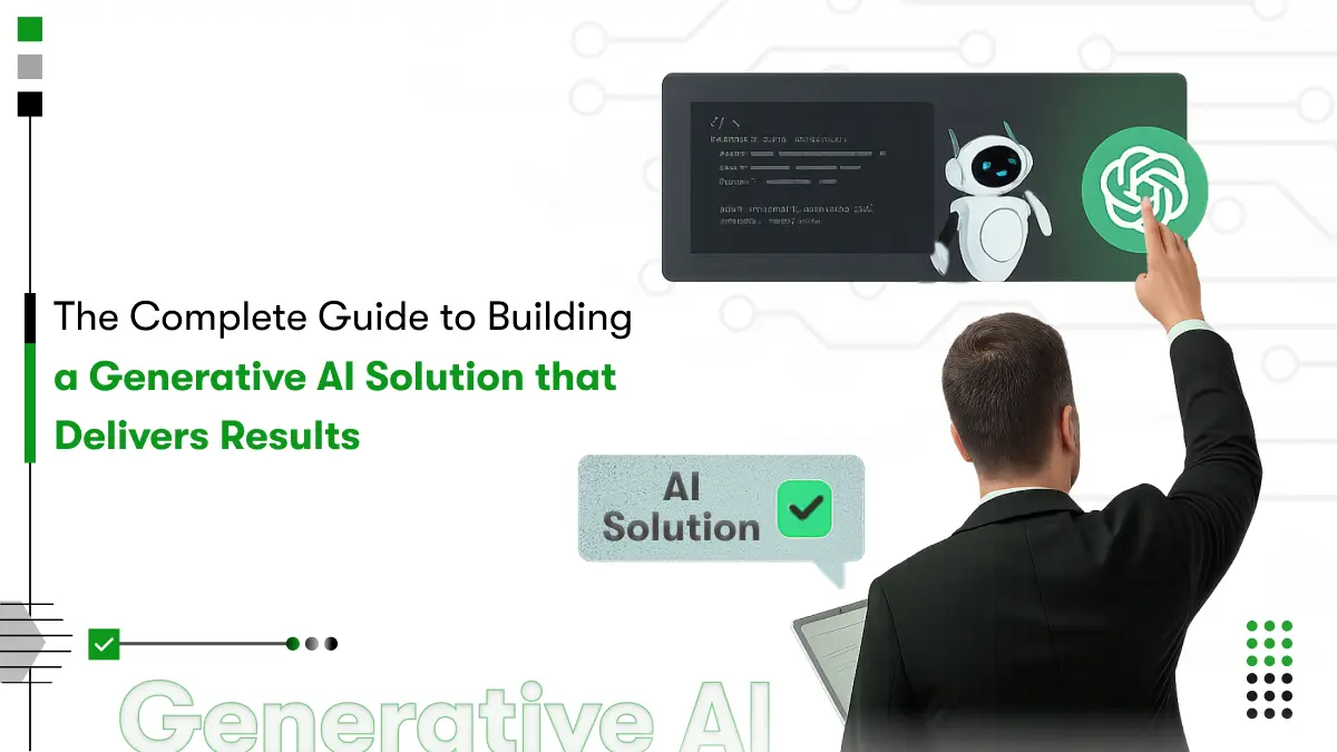 how to build a generative ai solution
