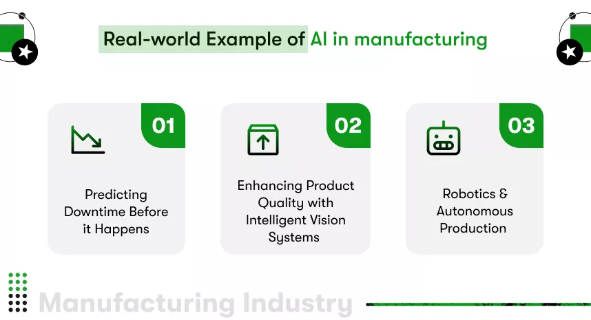 real-world example of ai in manufacturing