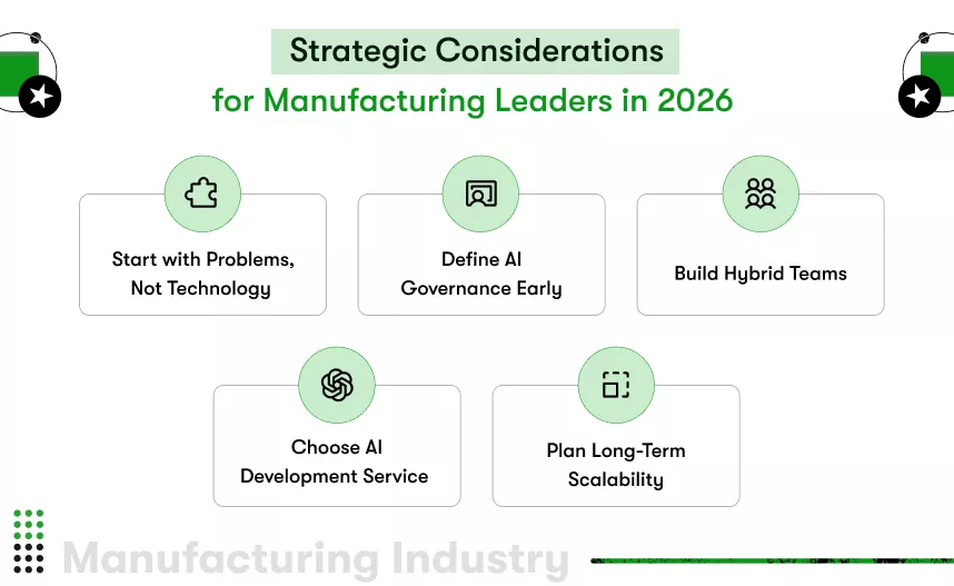 strategic considerations for manufacturing leaders in 2026