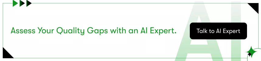 talk to ai quality control expert