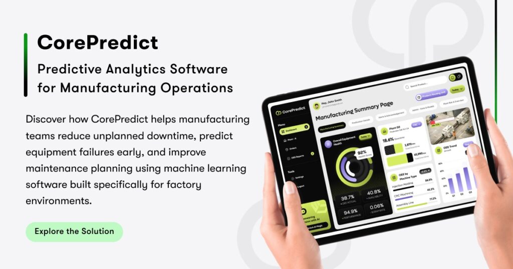 predictive analytics software for manufacturing