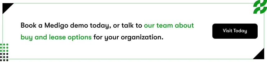 Book a demo of Medigo.