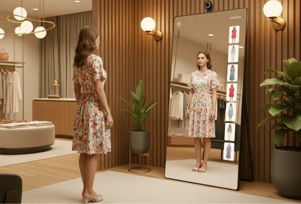 user switches style virtually