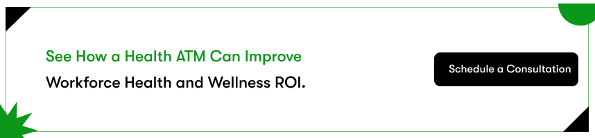 book health ATM for employee wellness programs