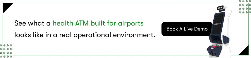 book a demo of health ATM for your airports.