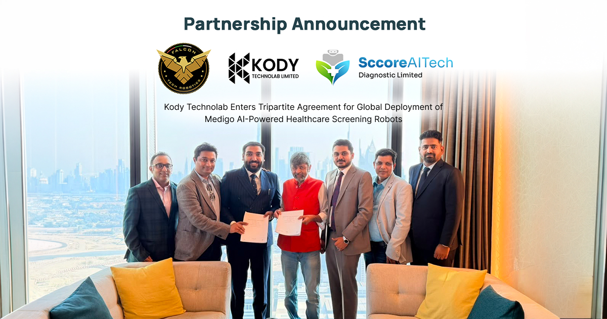 kody-technolab-falcon-tech-robotics-sccore-ai-tech-strategic-partnership